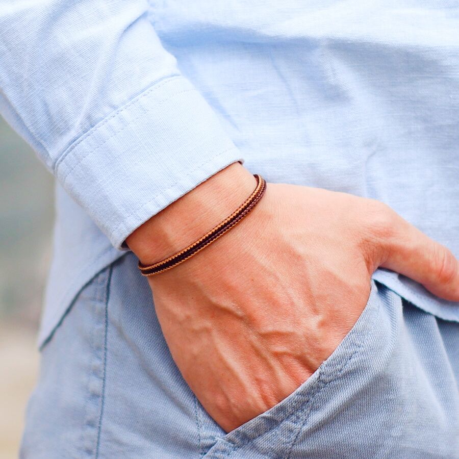 Men Accessories Wrist - 독특한 남자 팔찌 문자열 오토바이 장비