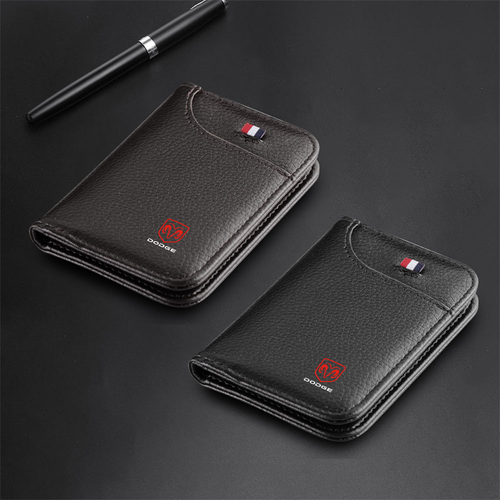 Men'S Accessories High End - 자동차 가죽 ID 가방 수납 가방
