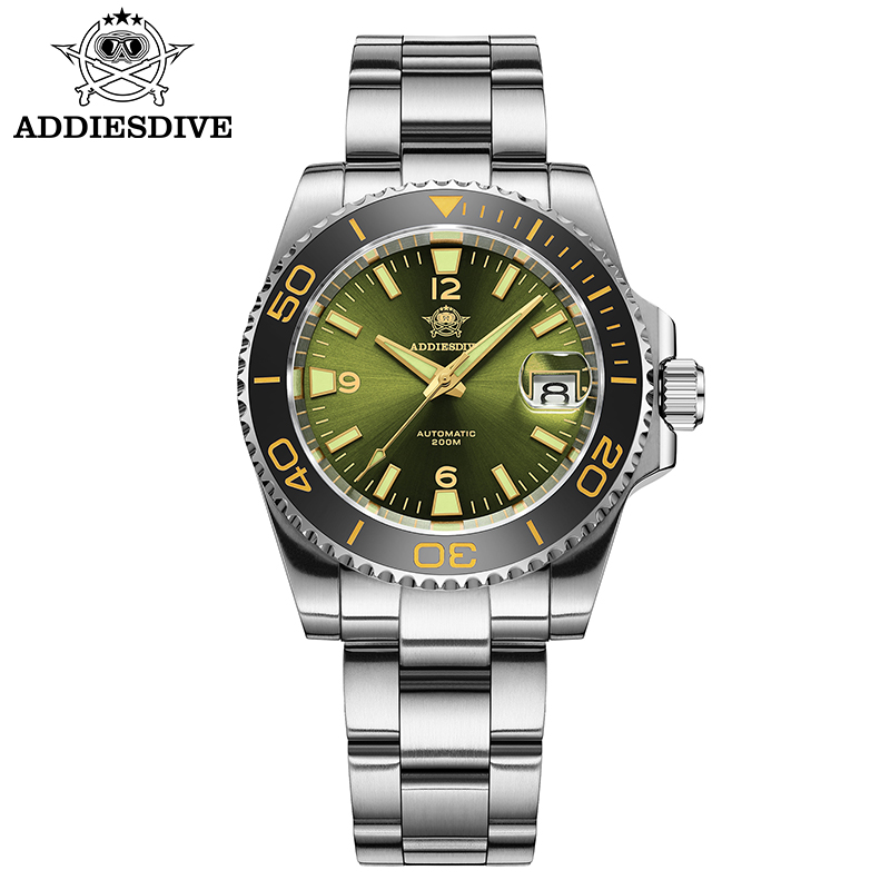 Men Accessories Jewelry - ADDIESDIVE 새로운 다이빙 선물 시계 남자