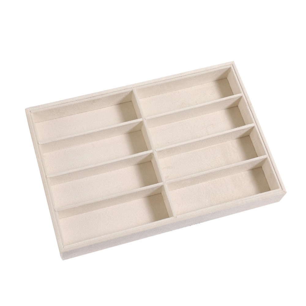 Men'S Accessories Organizer Tray - 베이지 그레이 선글라스 정리함, 쌓을 수