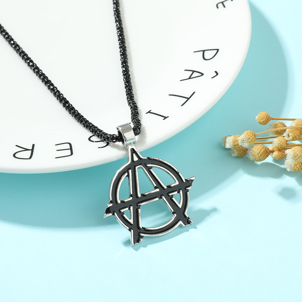 Men Accessories Jewelry - 영화 어벤져스 심볼 레터 A 로고