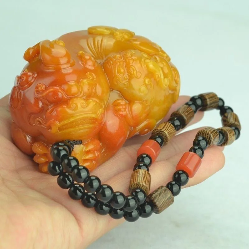 Men Accessories Wrist - 내추럴 황 롱유 픽시우 펜던트 목걸이,