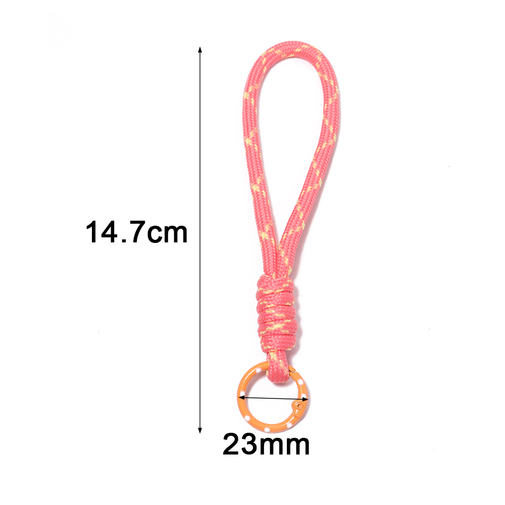 5개/세트 다채로운 색상의 땋은 키체인 휴대폰 끈 분실 - Men Accessories Collection 리뷰 및 가격