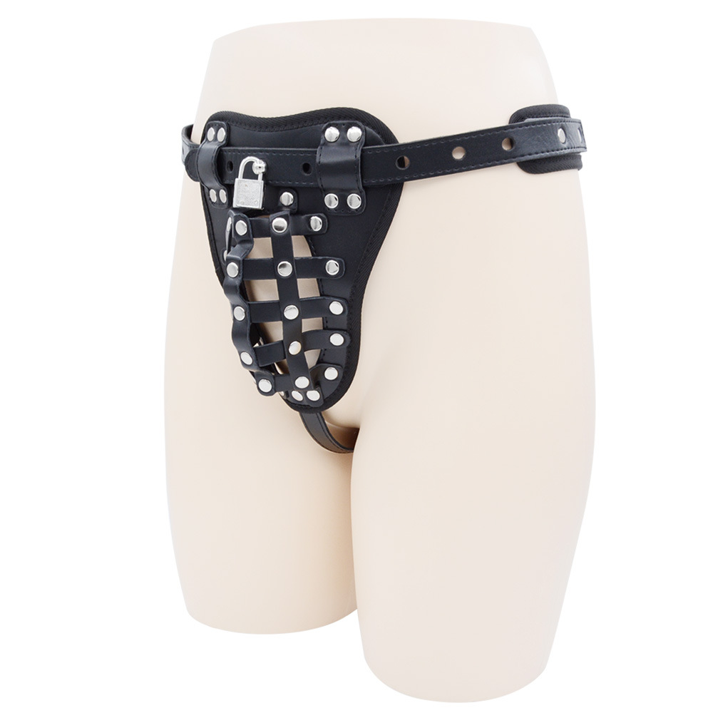 남성용 정조대, 잠금장치가 있는 가죽 정조 팬츠 속옷, - Men'S Mens Accessories 리뷰 및 가격