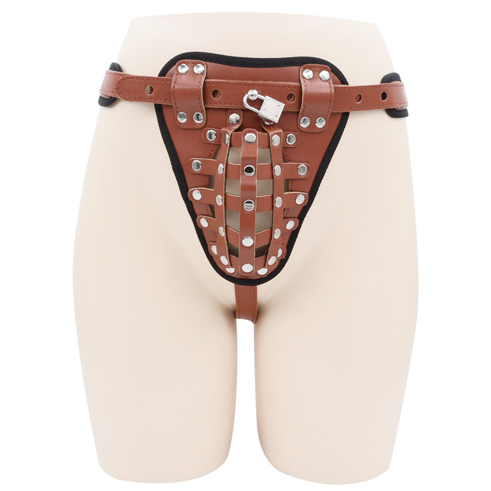 남성용 정조대, 잠금장치가 있는 가죽 정조 팬츠 속옷, - Men'S Mens Accessories 리뷰 및 가격