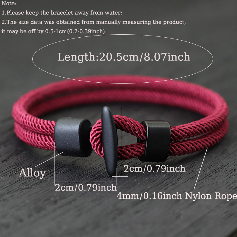 클래식 이중 레이어 이지 훅 남성 팔찌 의류 액세서리  - Men'S Vacation Accessories 리뷰 및 가격