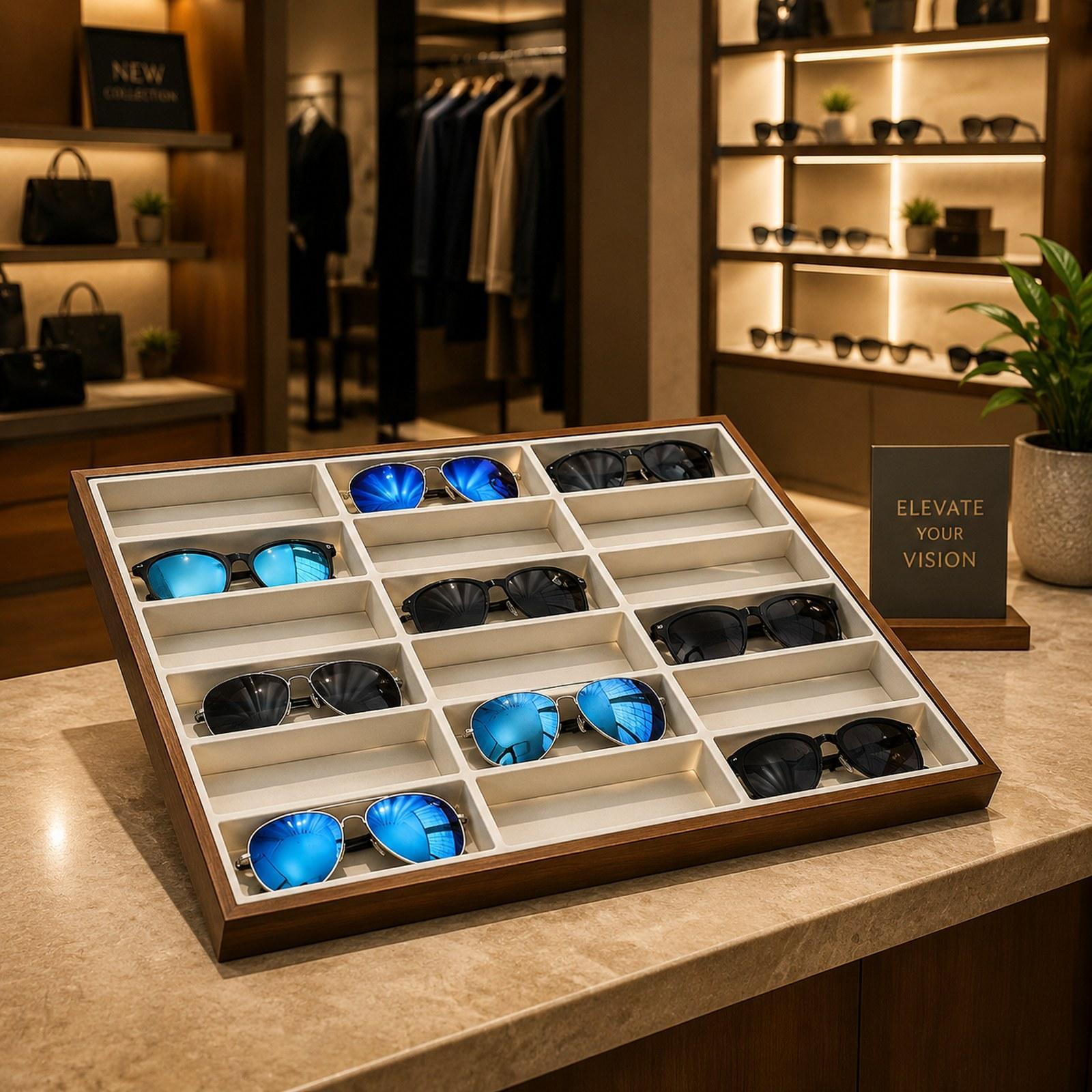 안경 디스플레이 트레이 안경 보관 상자 가벼운 다기능  - Men'S Accessories Organizer Tray 리뷰 및 가격