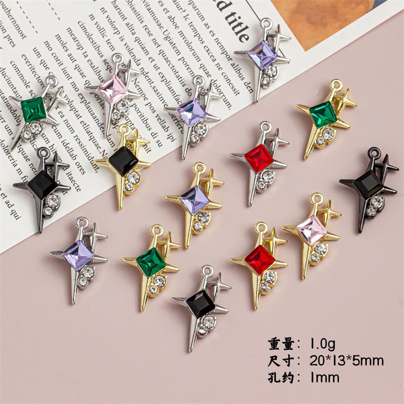 도매 50 개/몫 만화 별 모양 합금 플로팅 로켓 매력 - Men Accessories Locket 리뷰 및 가격