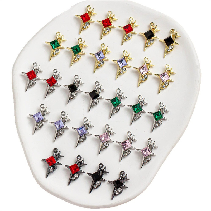 도매 50 개/몫 만화 별 모양 합금 플로팅 로켓 매력 - Men Accessories Locket 리뷰 및 가격