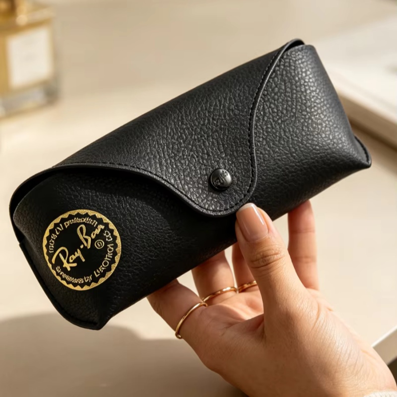 레이밴 가죽 선글라스 케이스 휴대용 스냅 파우치 안티  - Men Accessories Gift Set 리뷰 및 가격