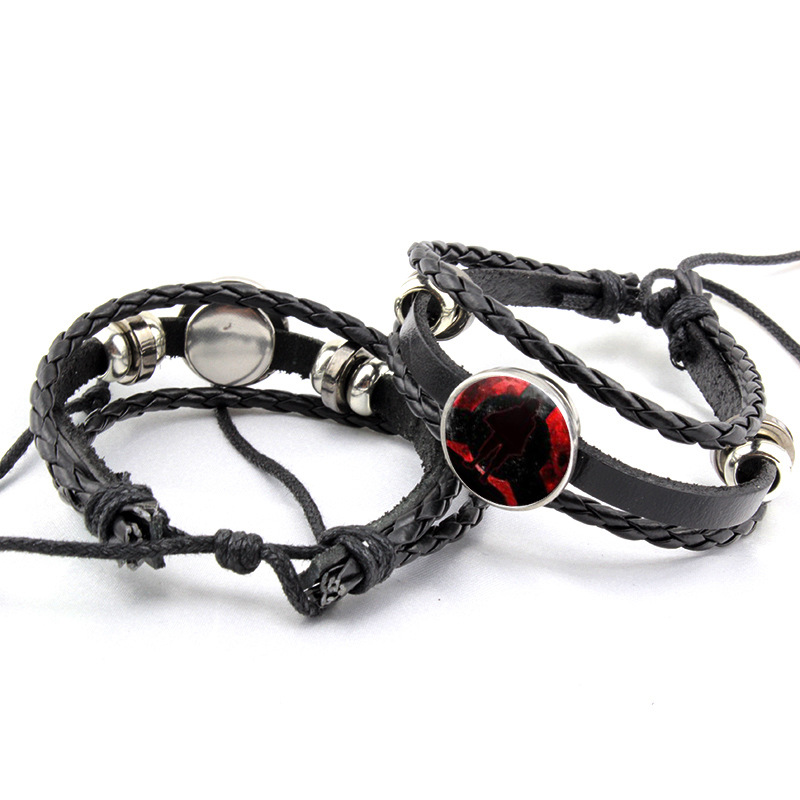 애니메이션 액세서리 가죽 팔찌 코스프레 애니메이션 피규 - Men Accessories Wrist 리뷰 및 가격