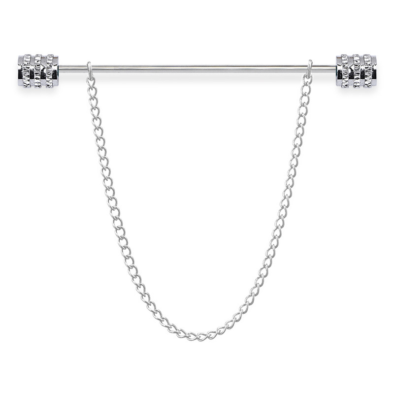 새로운 남성용 셔츠 브로치, 스탠드업 칼라 클립 고정  - Men Accessories Jewelry 리뷰 및 가격
