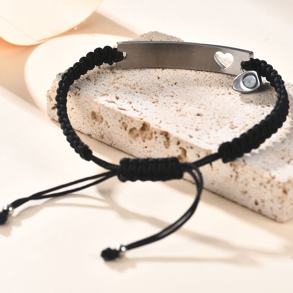 사용자 정의 스테인레스 스틸 커플 팔찌 세트 여성을위한 - Men Accessories Wrist 리뷰 및 가격